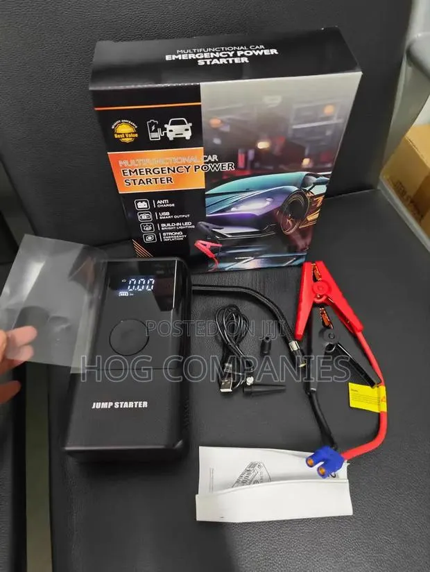 Multifunctional Car Emergency Power Starter and Air Inflator · Photo 1