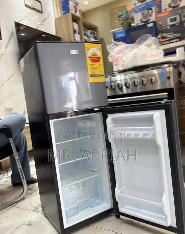 Choose Premium Nasco NASF2-13FL Top Mount Freezer Fridge(Gray) · Photo 1
