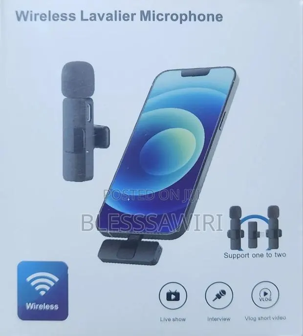 Powerful 2 In1-Type-C Wireless Lavalier Microphone · Photo 1
