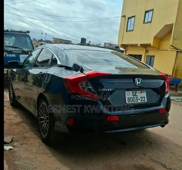 Honda Civic 2017 Black · Photo 1