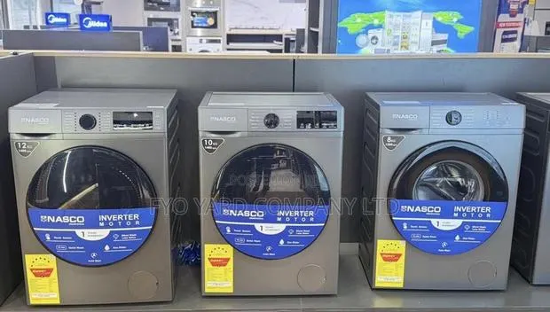 10kg Full Automatic Nasco Front Load Washing Machine · Photo 1