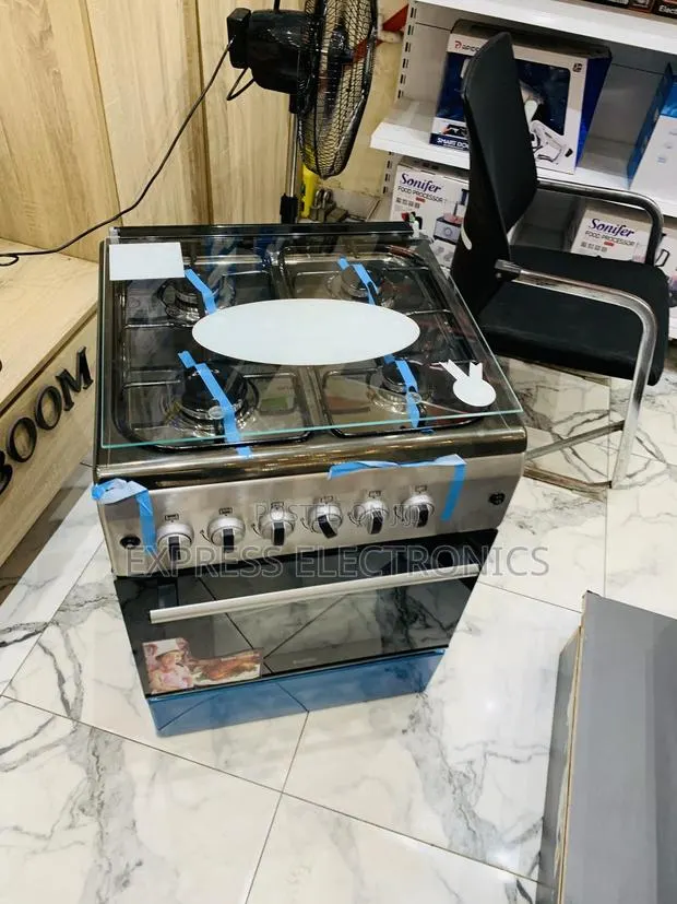 Spectacular Performance Gas Cooker Oven Grill New Line 4burner · Photo 1