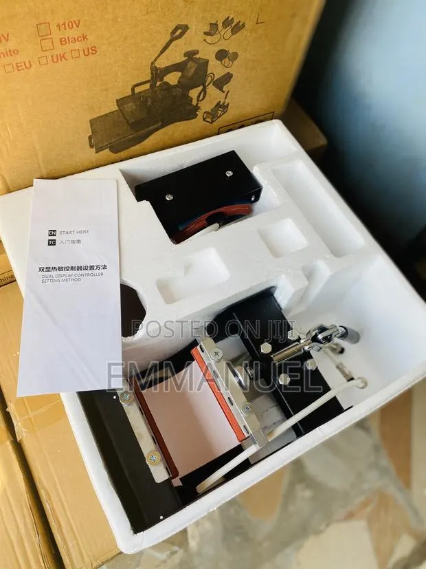 5-in-1 Combo Heat Press Machines for T-Shirts, Caps, Plates, Mugs · Photo 1