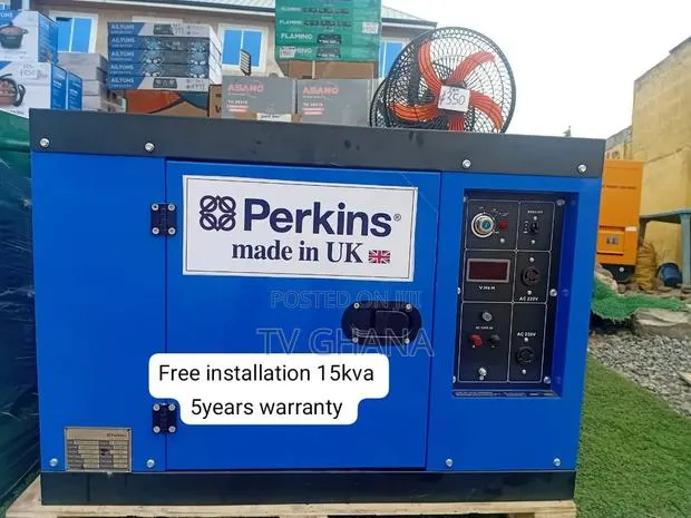 Heavy-Duty Perkins 15kVA Diesel Genset – Reliable Power Solution15kva · Photo 1