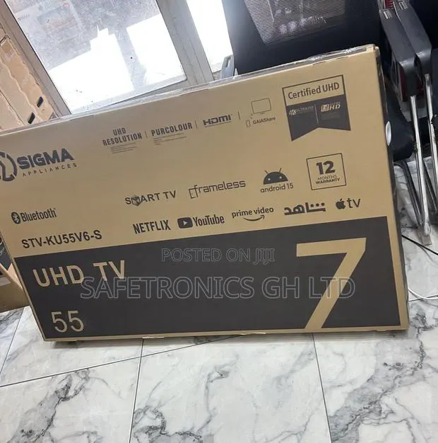 Ultra-Sleek Sigma 55 Inch Led Digital Satellite Smart Tv · Photo 1