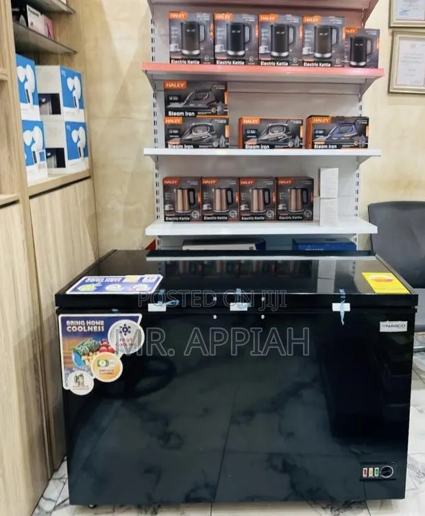 Nasco 400l Single Door Electric Chest Freezer(Black) · Photo 1