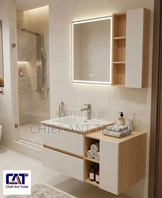 Cabinet Basin With Mirror · Photo 1