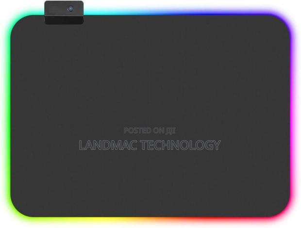 Gaming Mouse Pad RGB, LED Lighting Effects Gaming Mice Pad · Photo 5