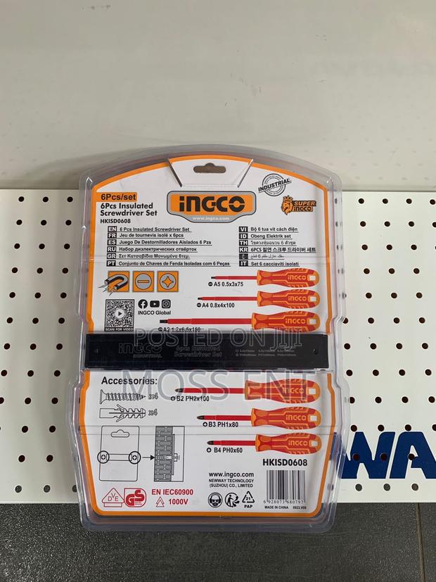 6 PCS Insulated Screwdriver Set - Hkisd0608 · Photo 3