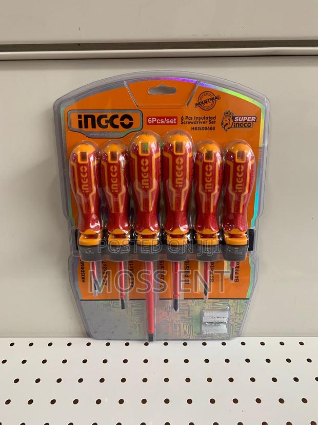 6 PCS Insulated Screwdriver Set - Hkisd0608 · Photo 1