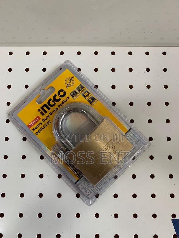 Heavy Duty Brass Padlock 70mm - Dbpl0702 · Photo 3