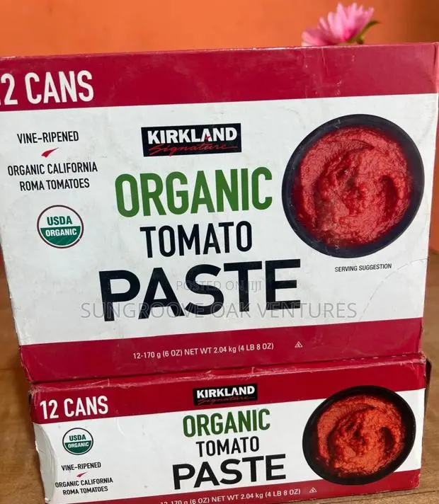 Kirkland Organic Tomato Paste 12cts · Photo 1