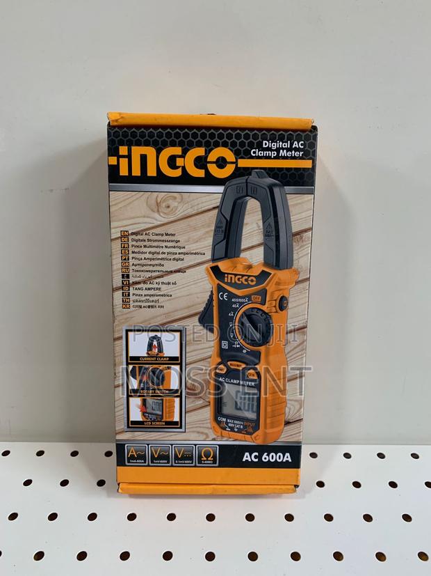 Digital Ac Clamp Meter 6000 Counts - Dcm6003 · Photo 1