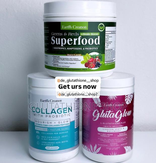 New Earth Creation Collagen With Probiotics Supplements · Photo 1