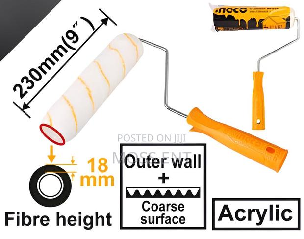 Cylinder Brush Outer Wall 9" - Hrht042302 · Photo 1