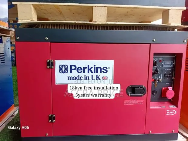 Power for Every Situation Perkins 18kva Diesel Generator · Photo 1