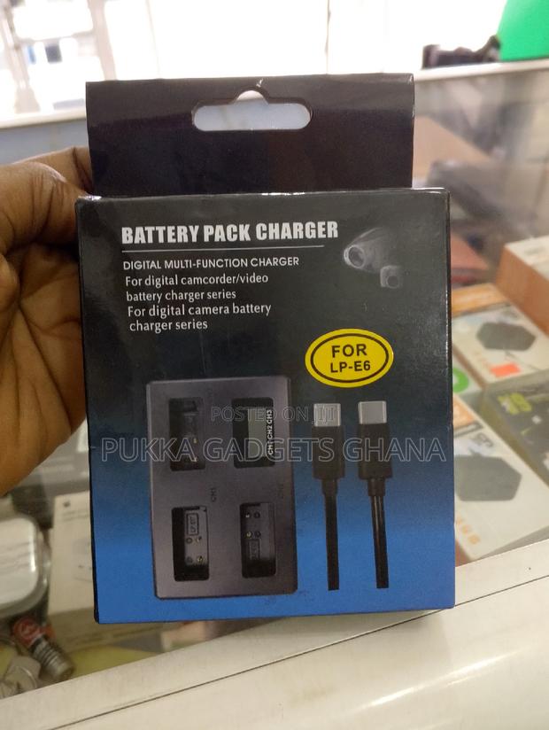 Triple Charger for Canon Lp E6/E6nh Battery · Photo 2