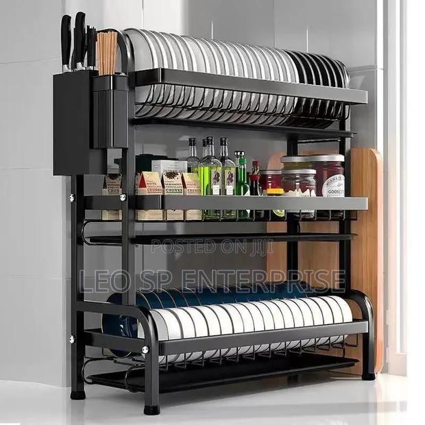 Modern Stainless Steel Kitchen Rack · Photo 2
