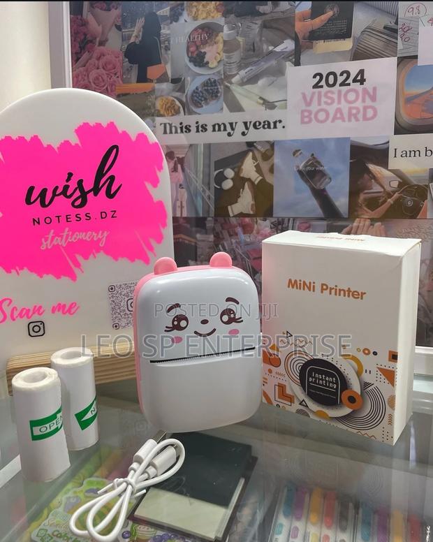 Mini Thermal Printer With 10 Sticker Paper. · Photo 2