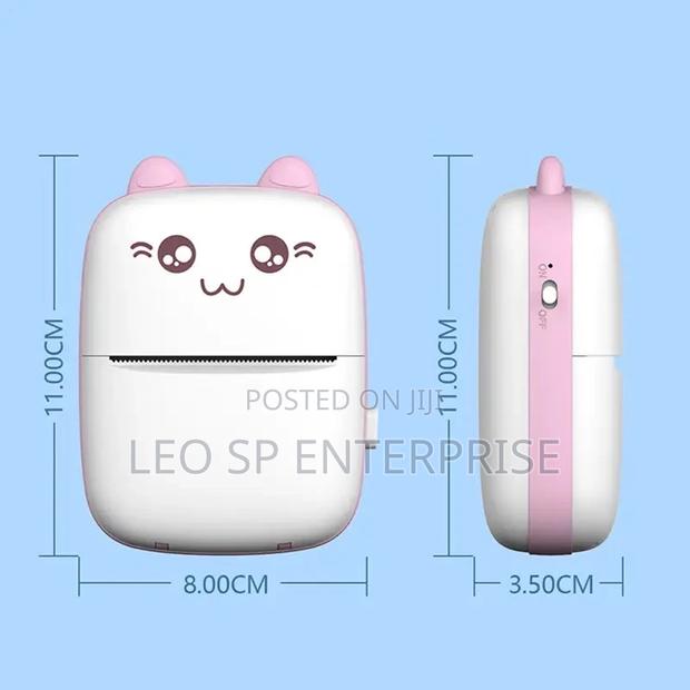 Mini Thermal Printer With 10 Sticker Paper. · Photo 3