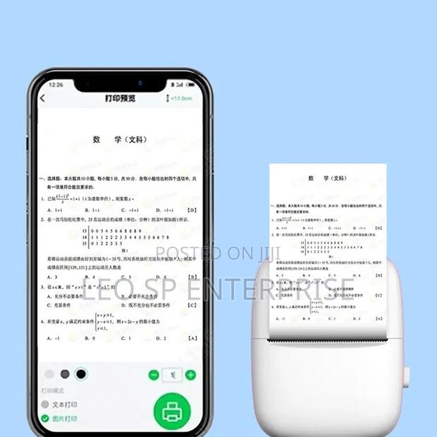 Mini Thermal Printer With 10 Sticker Paper. · Photo 5