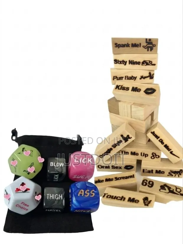 Adult Jenga + Sex Dice Combo · Photo 1