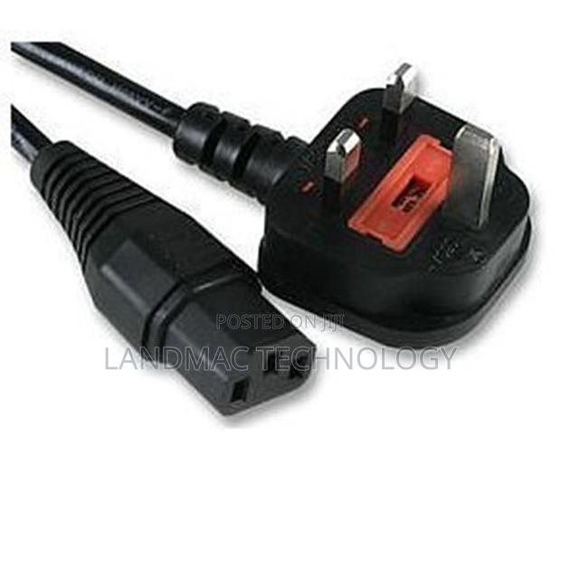 Computer Power Cable Cord For Desktops PC And Printers/Monit · Photo 1