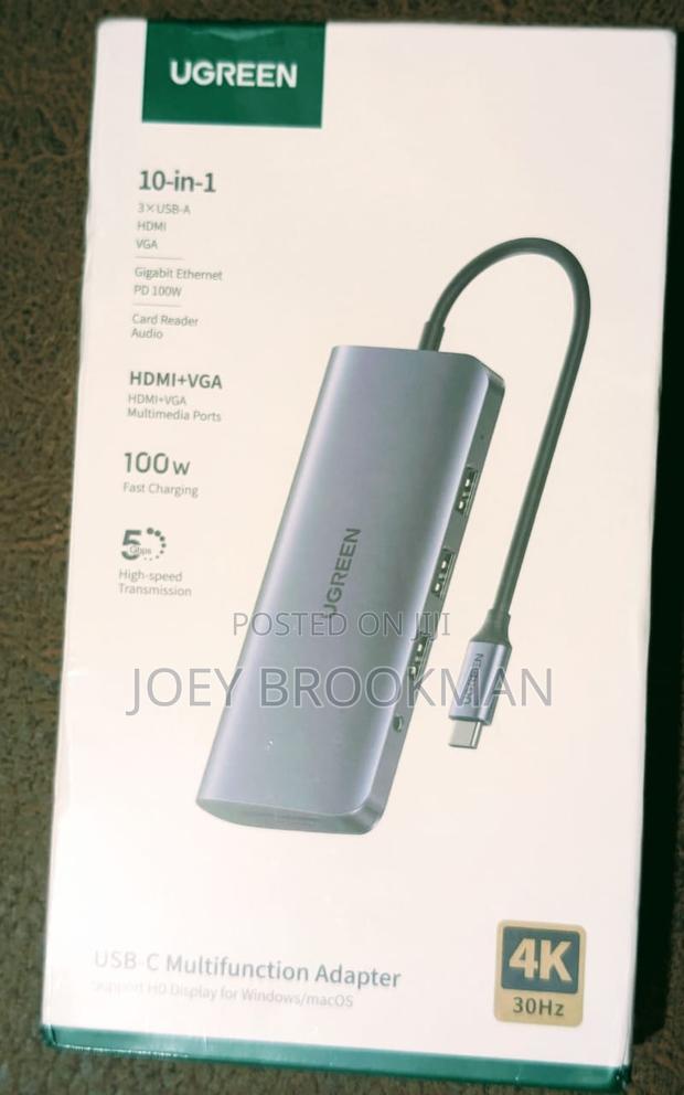 Ugreen 10-in-1 HDMI USB C Hub · Photo 1