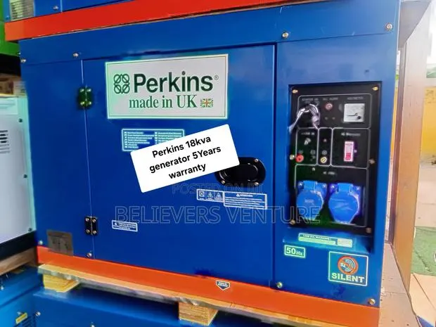 Perkins 18 kVA Diesel Generator – Heavy-Duty Power Solution · Photo 1