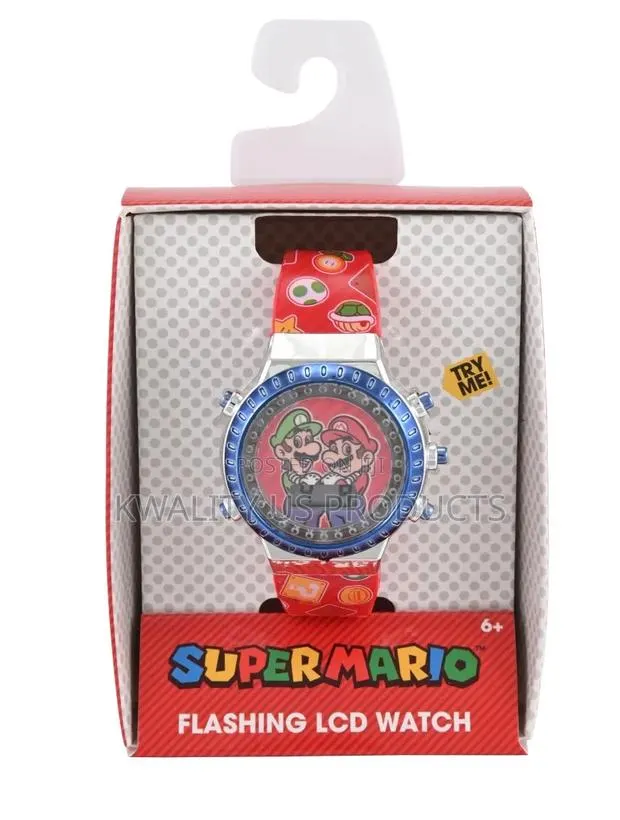 Super Mario Kids Unisex LCD Flashing Watch · Photo 1