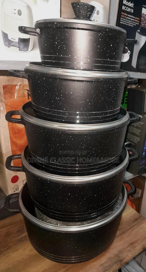10pcs Set Marble Cooking Pots · Photo 3
