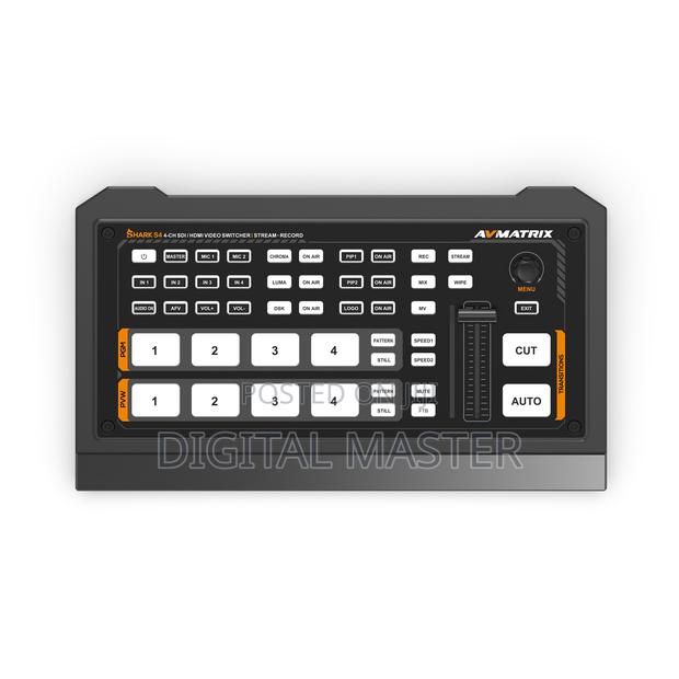 AVMATRIX Shark S4 4-Channel 3g-Sdi/Hdmi Video Switcher · Photo 1