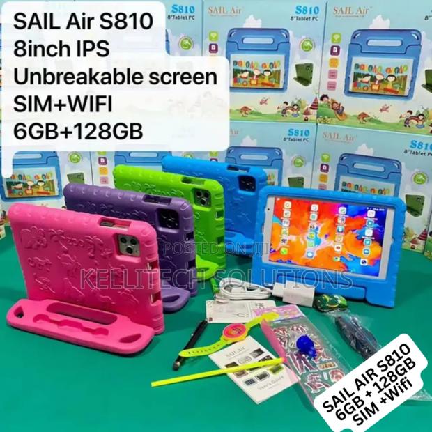 Sailair S810 Kids Tablet 6GB+128GB, Unbreakable Screen · Photo 1