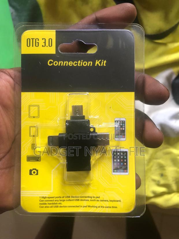 OTG 3.0 Connection Kit ;Type C to USB ; iPhone to USB · Photo 1