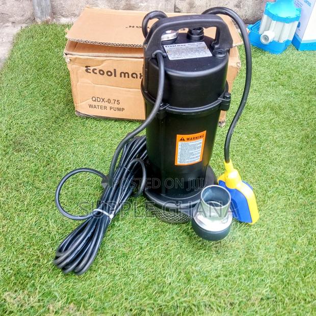Water Pump 1.0hp Ecoolmax Submersible Pumps QDX_0.75 Better · Photo 1