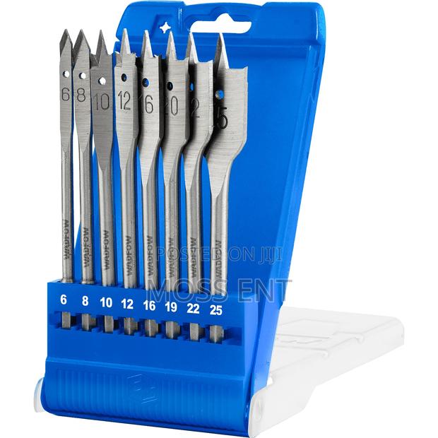 8 PCS Flat Wood Drill Bits Set - Wwf6b08 · Photo 4