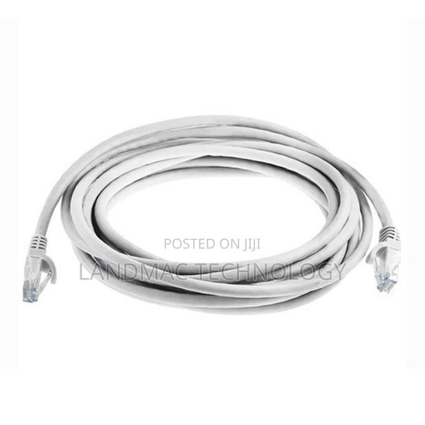 White Cat 6 Ethernet Cable (Cat6 Patch Cable) · Photo 1