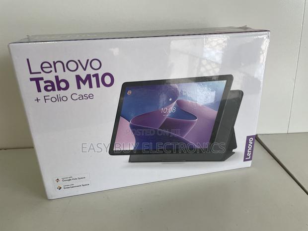 Newly Lenovo M10 Tab + Portfolio Case · Photo 1