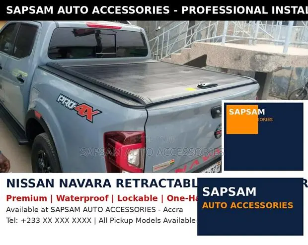 Nissan Navara Pro-4x Retractable Roller Shutter Cover* · Photo 1
