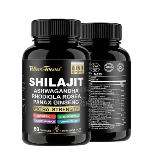 Shilajit,Ashwagandha, Rhodiola and Panax Ginseng. · Photo 1