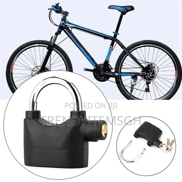 Black Waterproof Security Siren Alarm Padlock · Photo 2