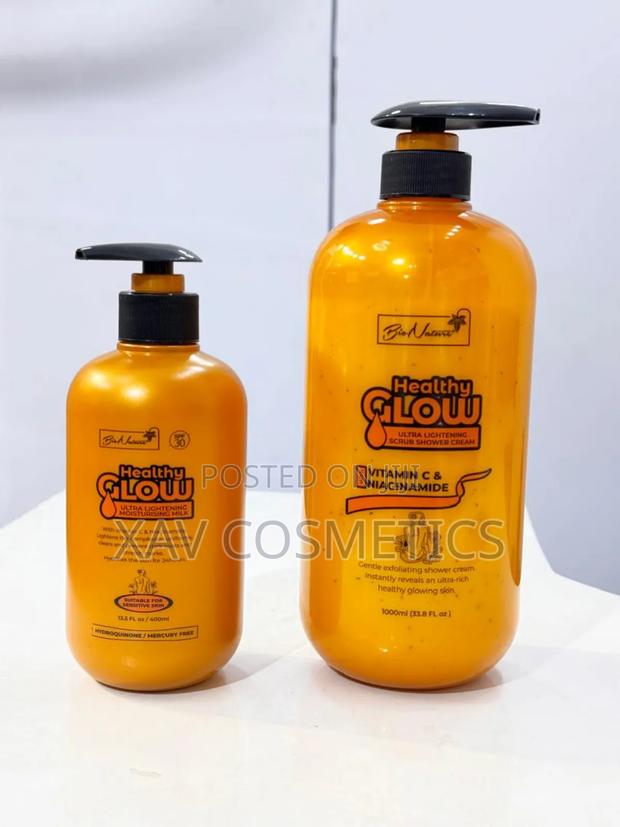Healthy Glow Vitamin C and Nacinamide Lotion and Shower Gel · Photo 1