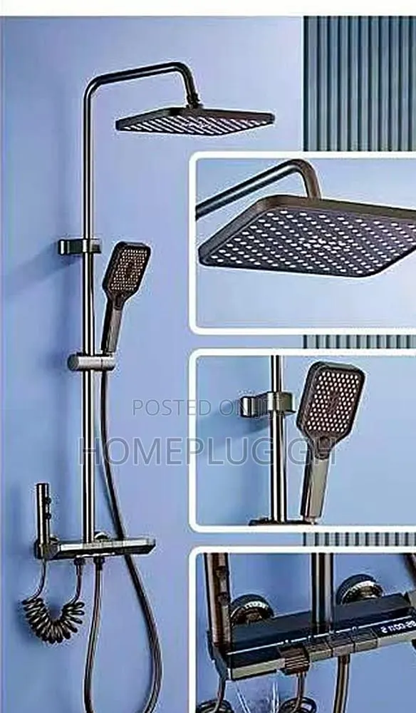Shower Set – Gray (AL-99597) · Photo 1
