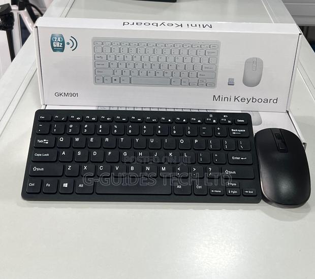 Mini Wireless Keyboard and Mouse, Mini Keyboard and Mouse · Photo 1