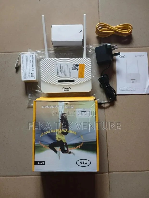 MTN 4g Turbonet Router(Voda,At,Mtn Supported) + Powerbank · Photo 1