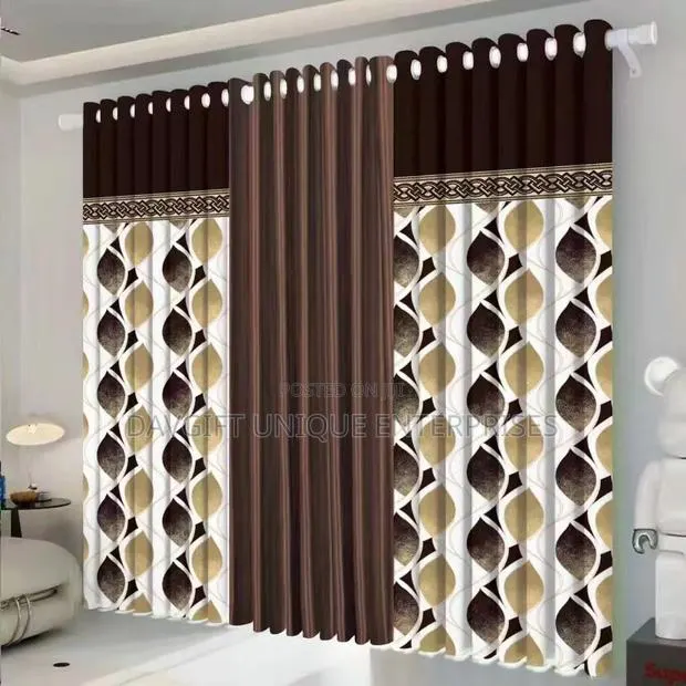 Durable 3in1 Room Curtains and a Voil · Photo 1