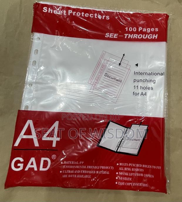 A4 Sheet Protector · Photo 1