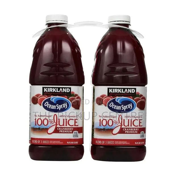 Kirkland Oceanspray 100% Juice Cranberry Blend 2.83l (Price165ghs Each · Photo 1