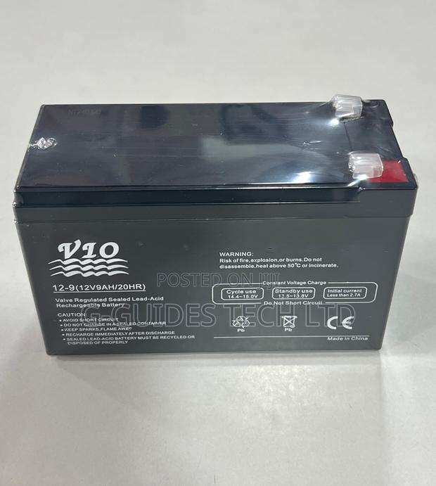 Vio 12v 9ah Ups Battery, 12v 9ah Sealed Lead-Acid Battery · Photo 1