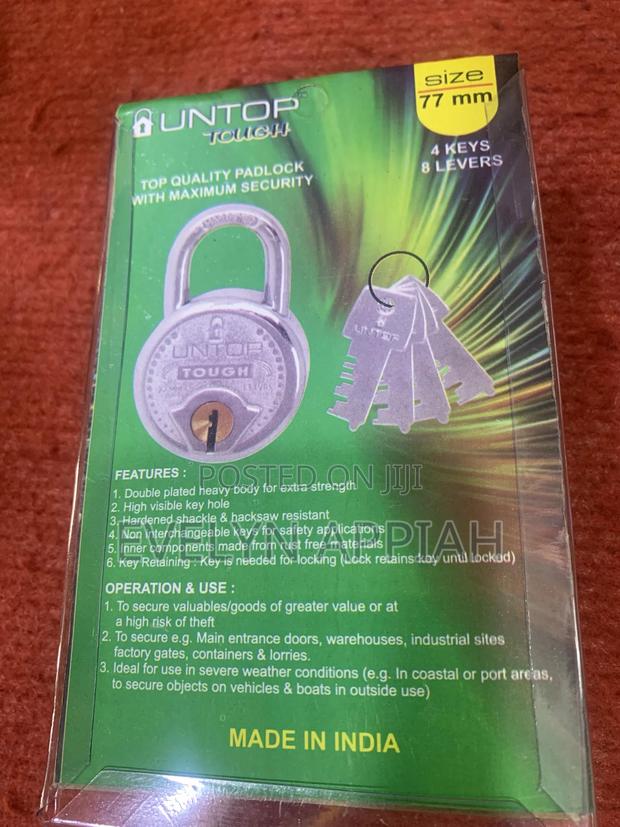 Untop Tough 77mm Padlock · Photo 2